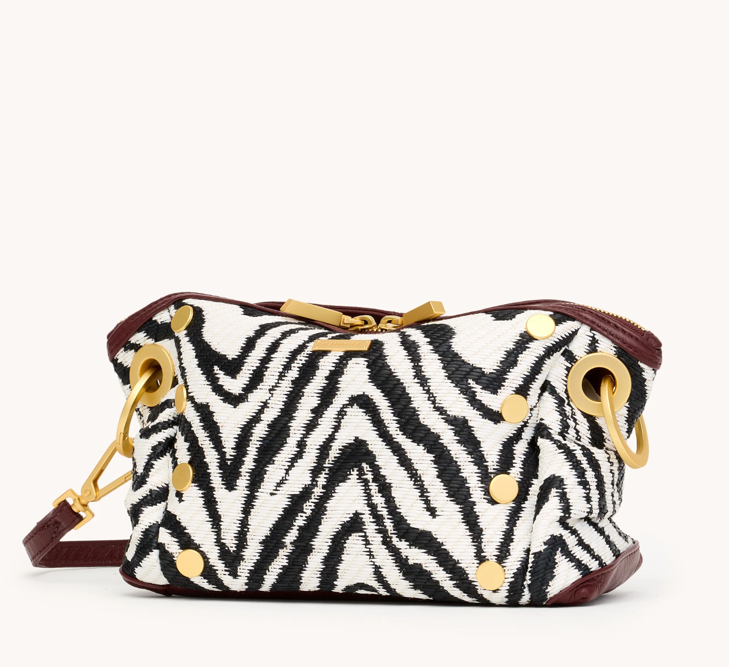 DANIEL CROSSBODY CLUTCH SML ZEBRA