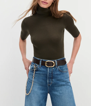 THE JEAN BELT BROWN LEATHER