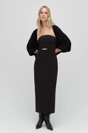 THE LAYLA SHRUG BLACK