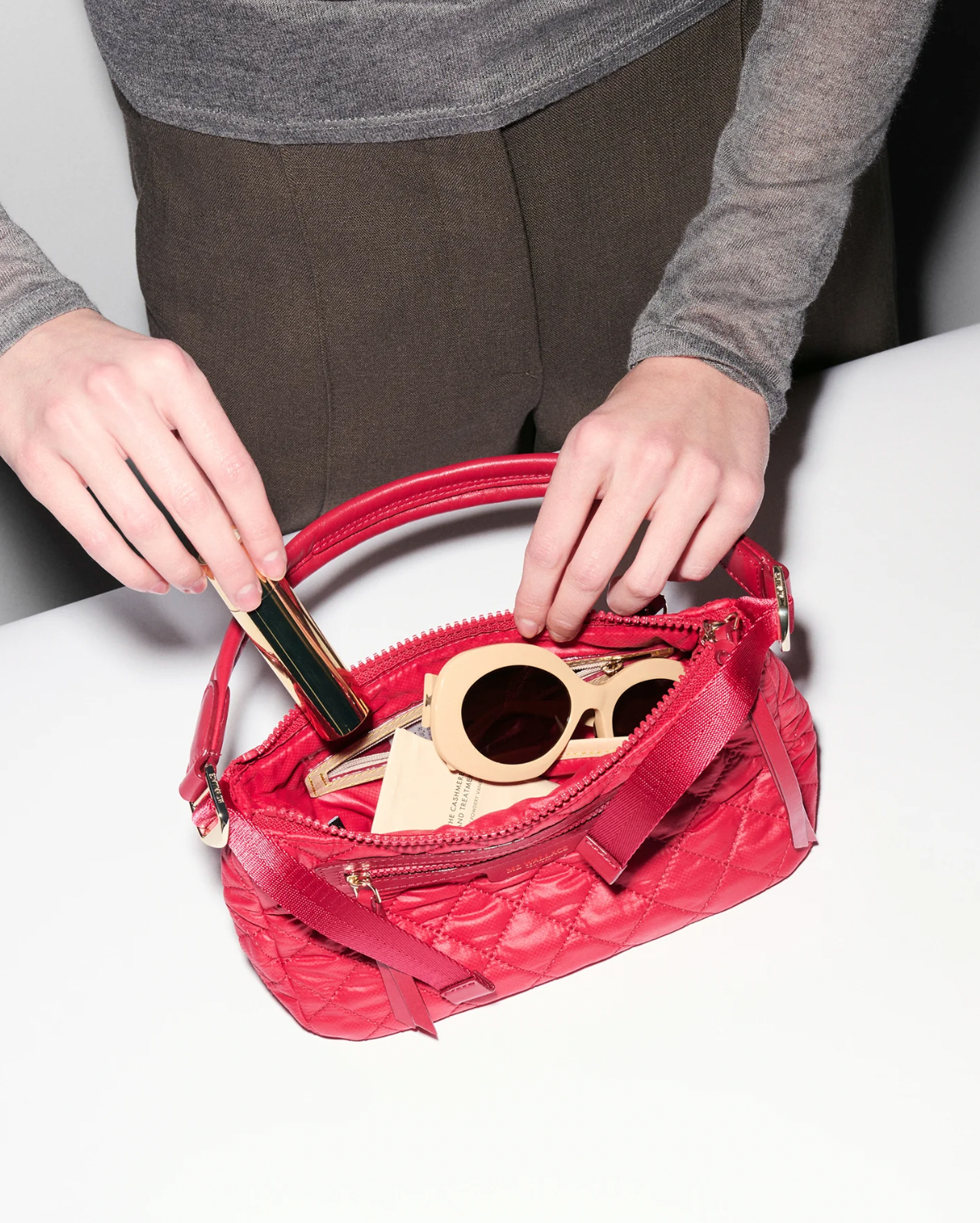 SMALL PARK SHOULDER BAG APPLE