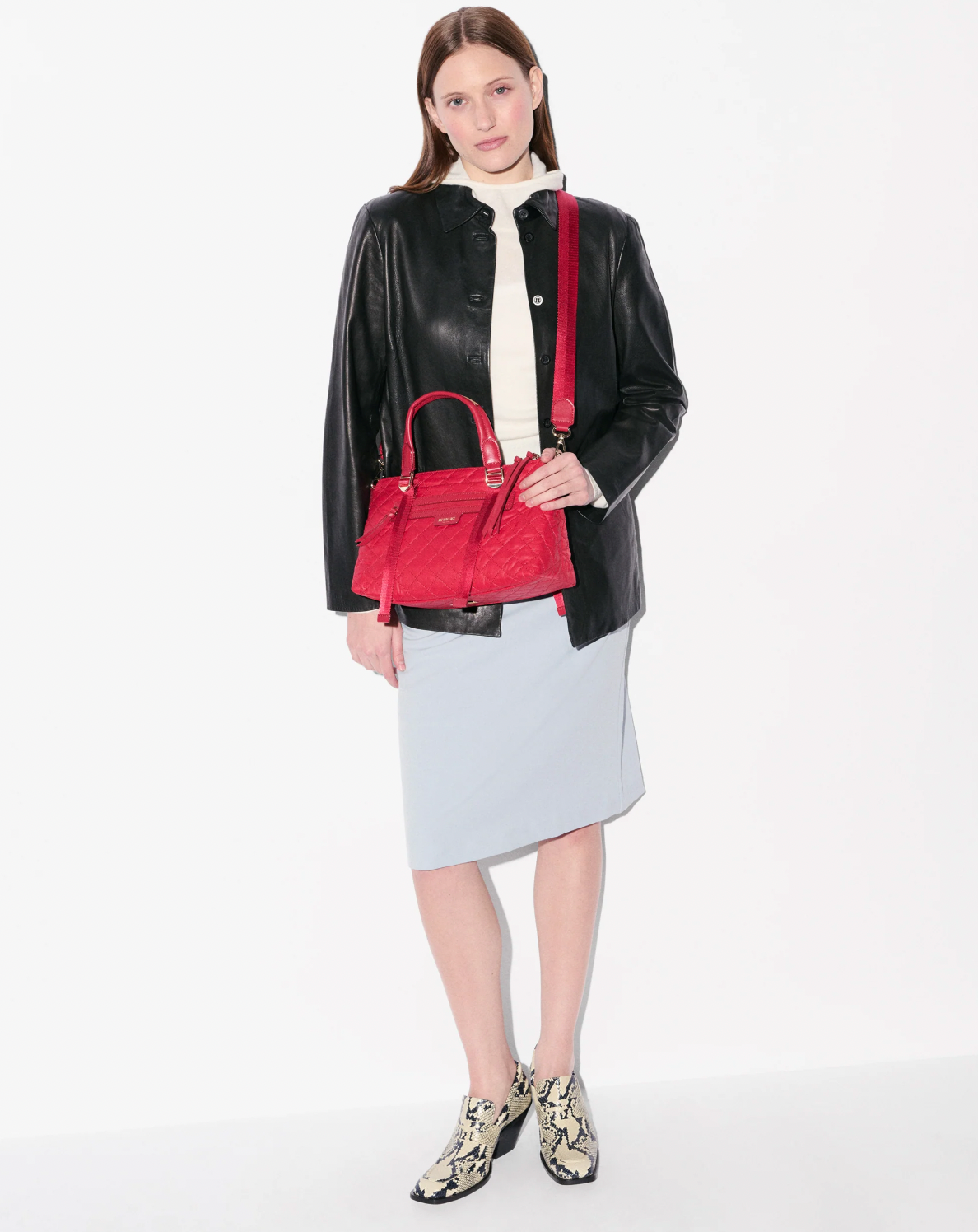 SMALL PARK SATCHEL APPLE