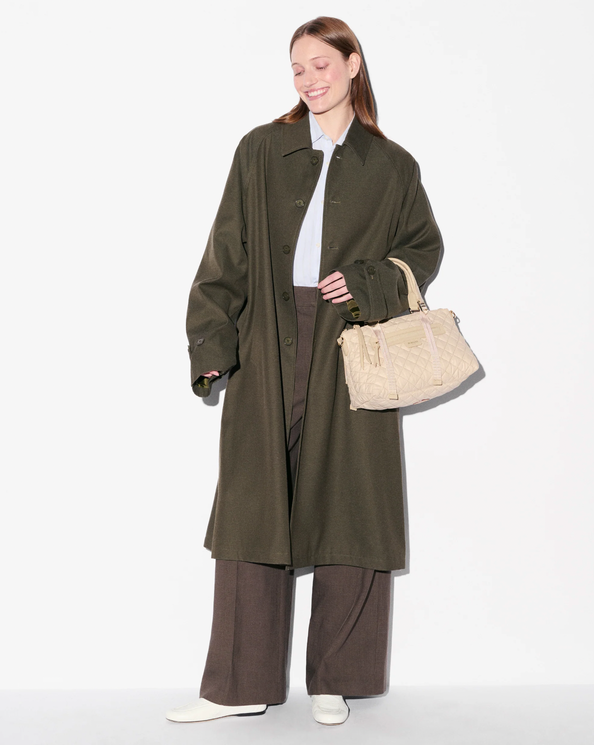 SMALL PARK SATCHEL BUFF