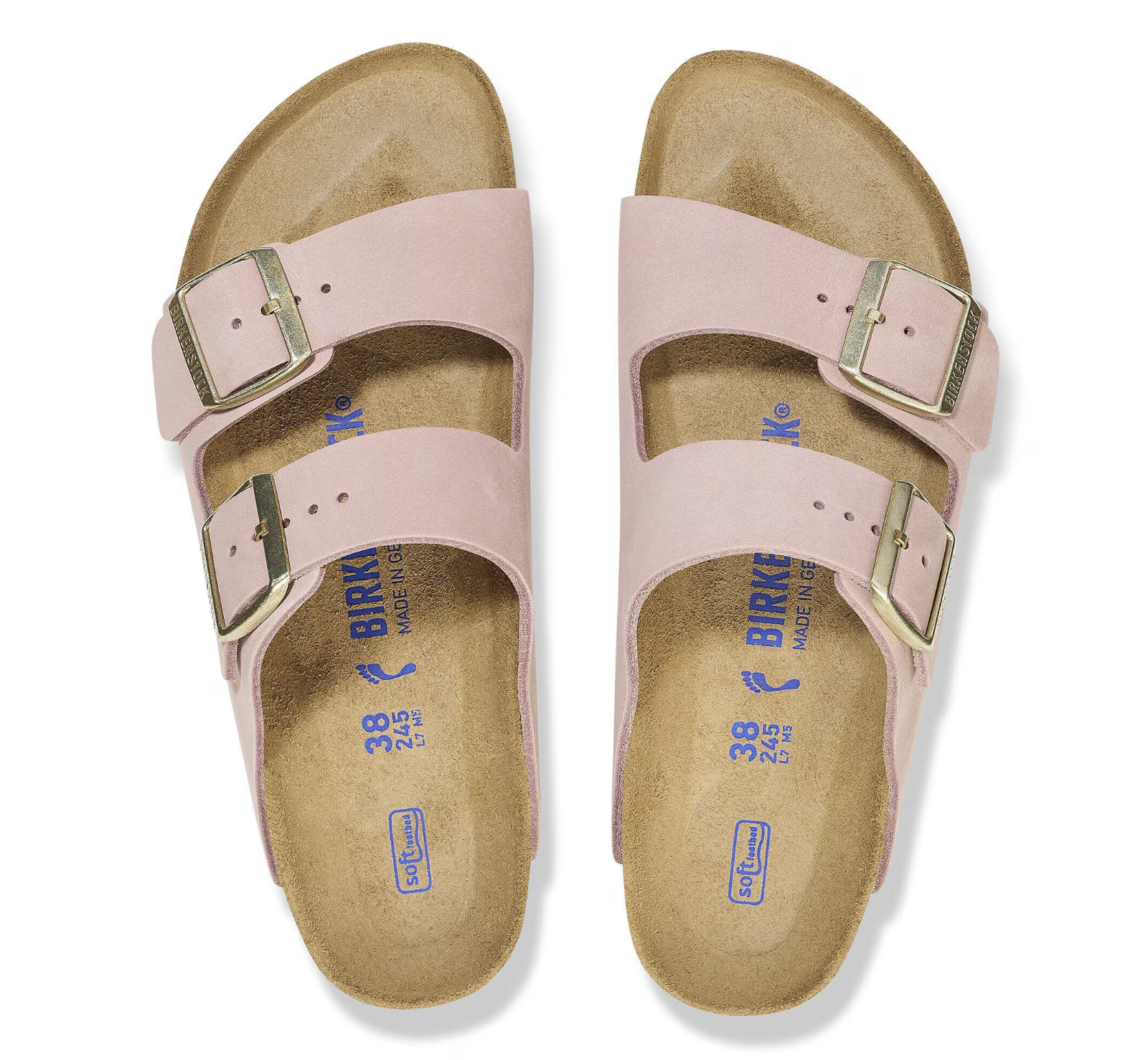 ARIZONA SOFT FOOTBED NUBUCK SOFT PINK