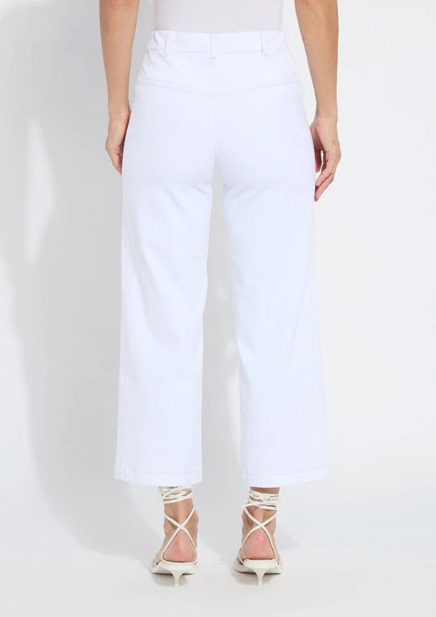 LAYTON WIDE LEG WHITE