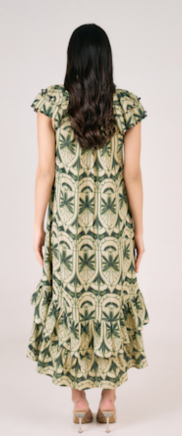 TATUM DRESS PALM