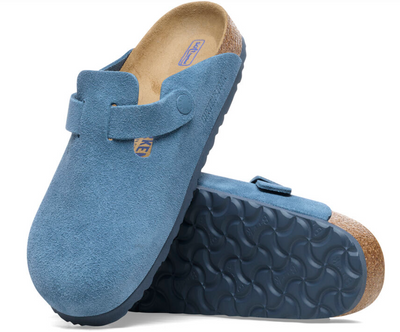 BOSTON SOFT FOOTBED SUEDE BLUE