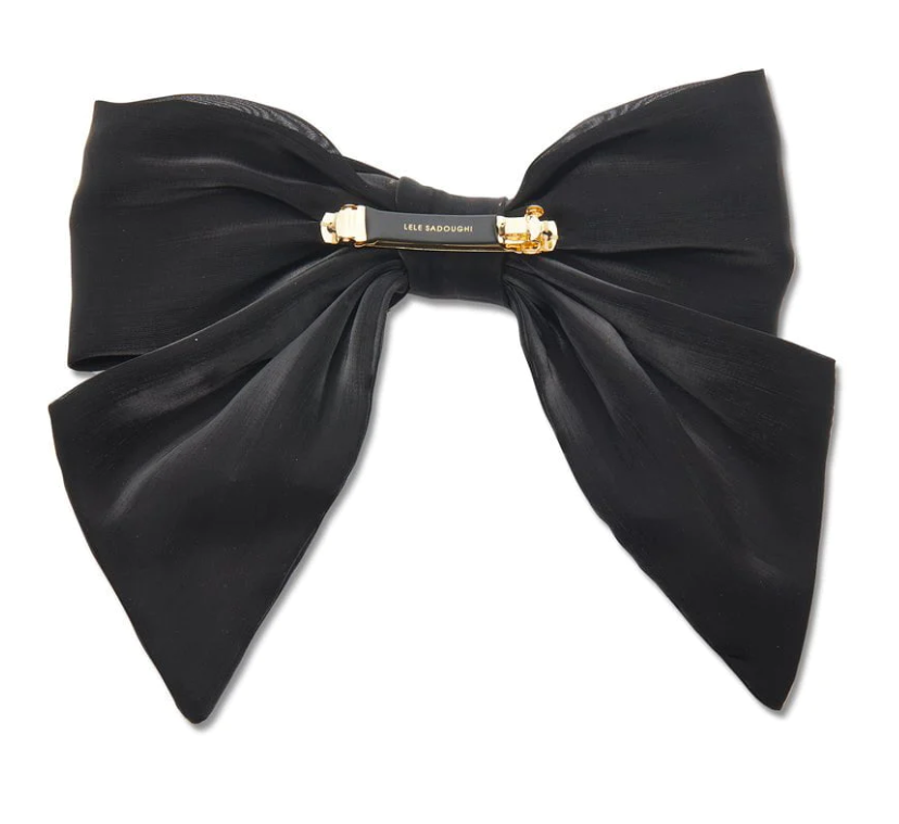 NATALIA BOW JET SILK