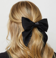 NATALIA BOW JET SILK