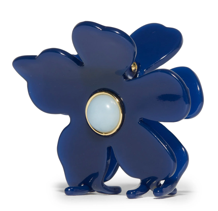 LILY CLAW CLIP COBALT