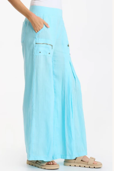 DARJA WIDE LEG AQUA