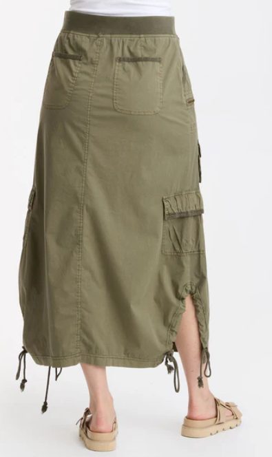 ARMEL CARGO SKIRT GREEN