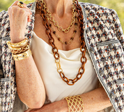 CLEOPATRA GOLD REGAL NECKLACE