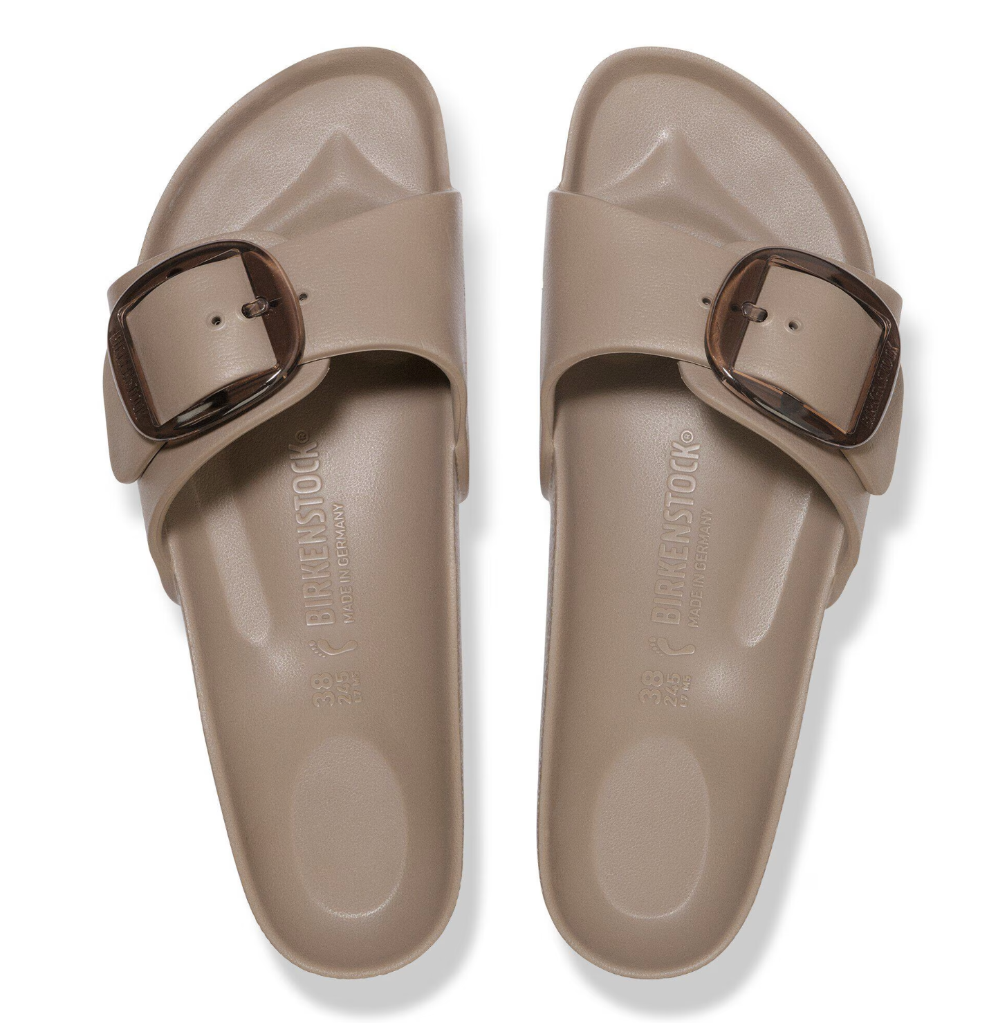 MADRID BIG BUCKLE EVA GRAY TAUPE