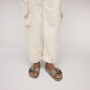 MADRID BIG BUCKLE EVA GRAY TAUPE