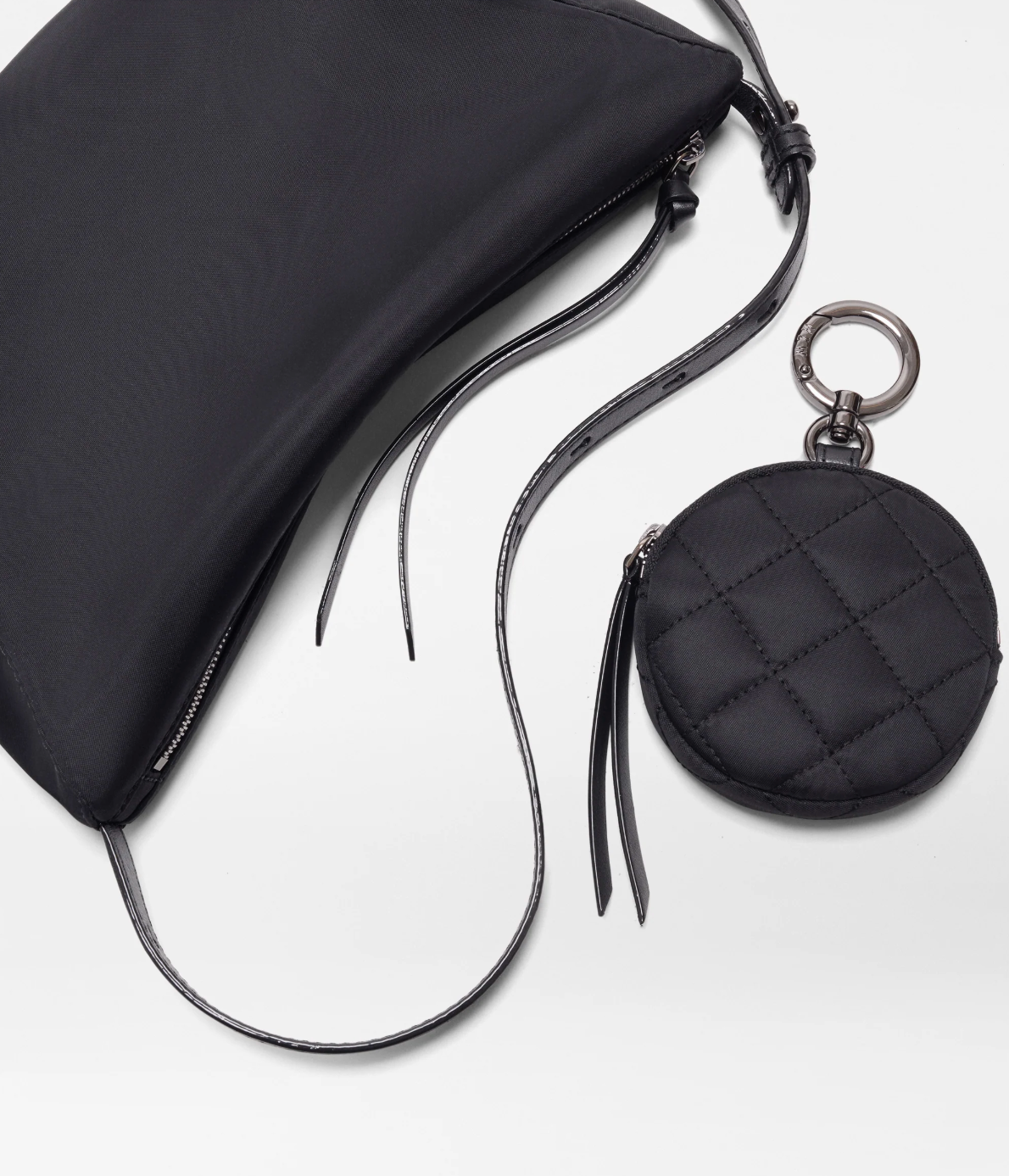 SMALL WAVERLY HOBO BLACK