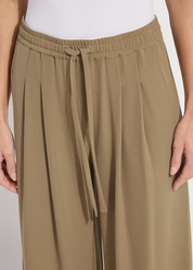 MAE WIDE LEG OLIVE LEAF