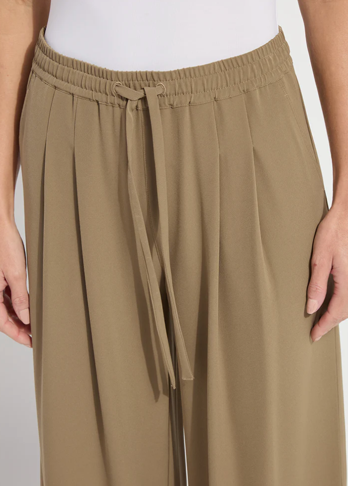 MAE WIDE LEG OLIVE LEAF