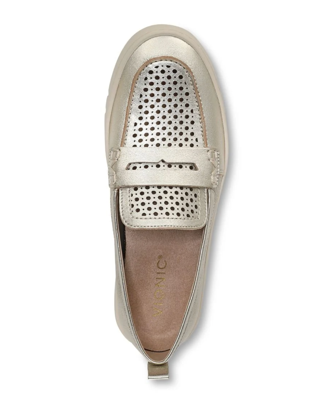 UPTOWN LOAFER PERF GOLD