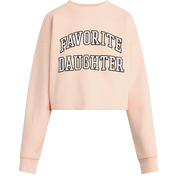 CROPPED COLLEGIATE SWEATSHIRT PINK