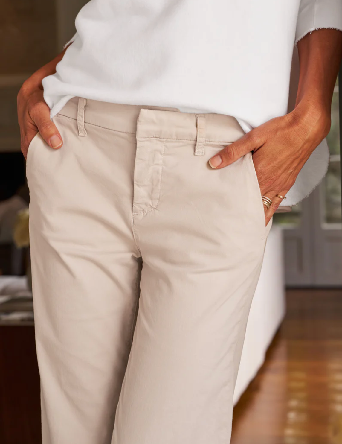 WESTPORT WIDE LEG KHAKI