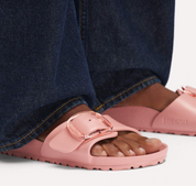 MADRID BIG BUCKLE EVA PINK CLAY
