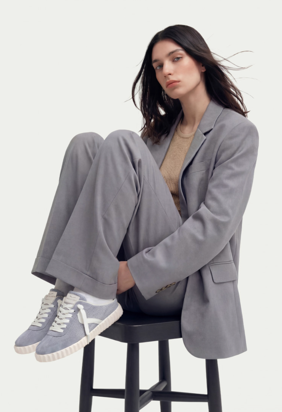 INES MULE SUEDE ICE