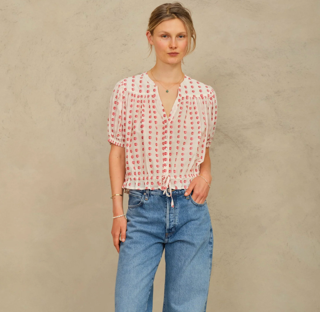 KARLA ECRU RED
