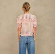 KARLA ECRU RED