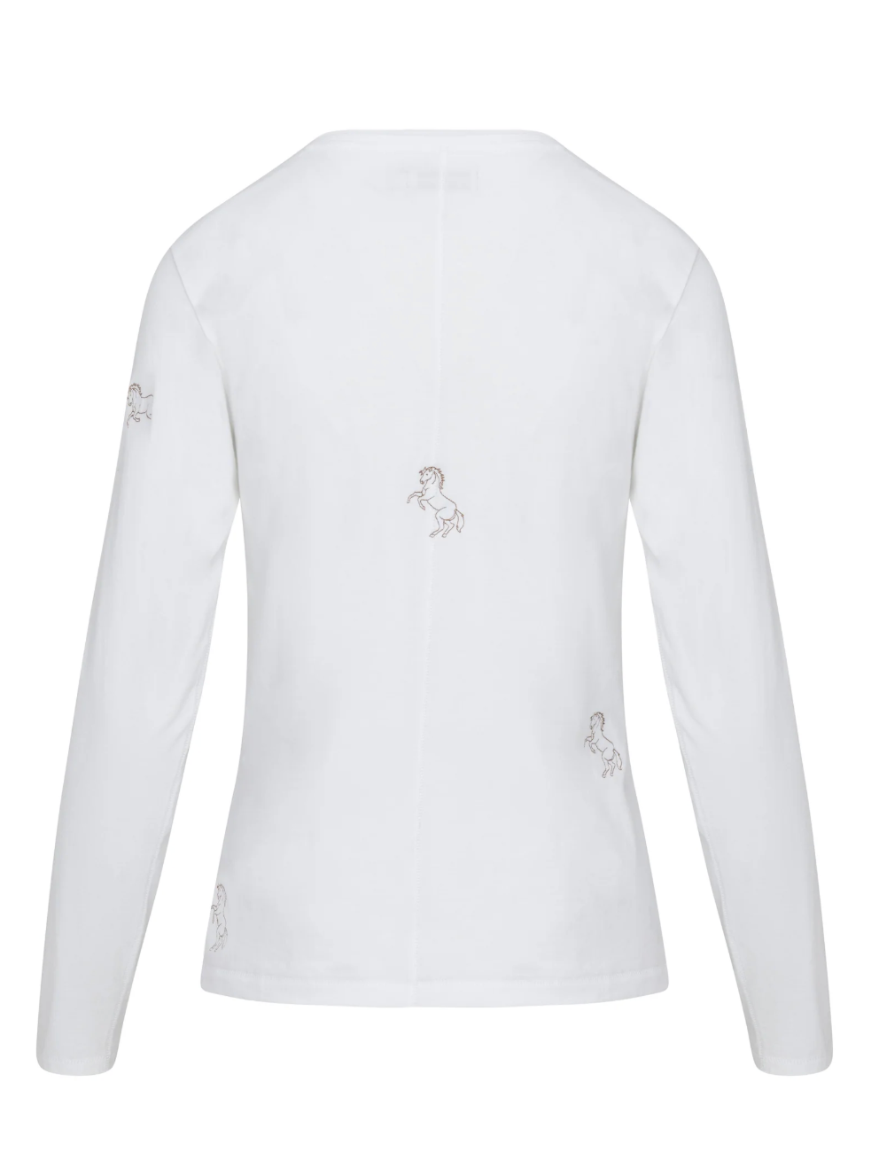 HORSE LONG SLEEVE WHITE