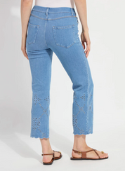 BILLIE EYELET DENIM