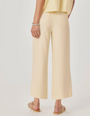 LOUNGE DENIM CROP HONEYSUCKLE