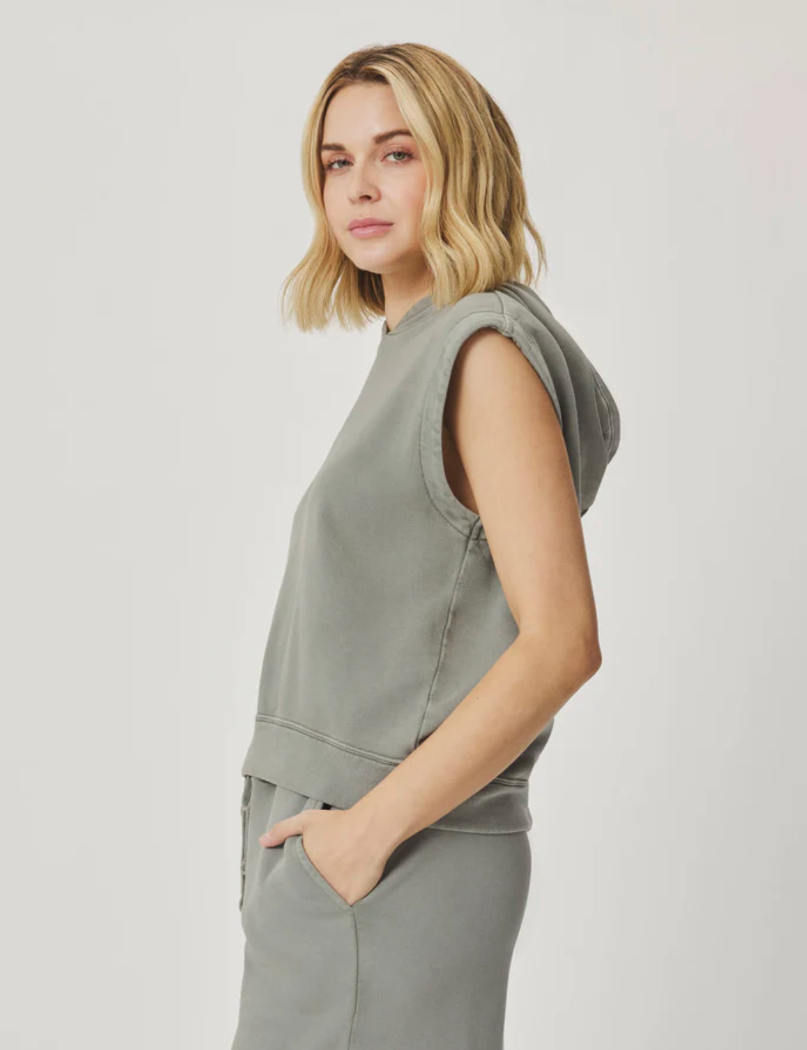 GRETA HOODIE EUCALPTUS