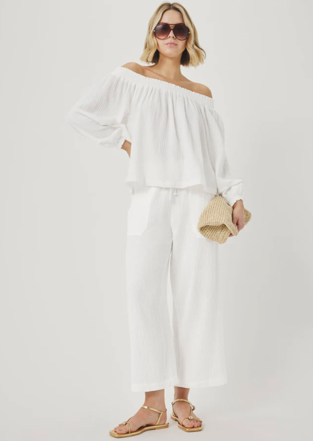AVA PANT WHITE