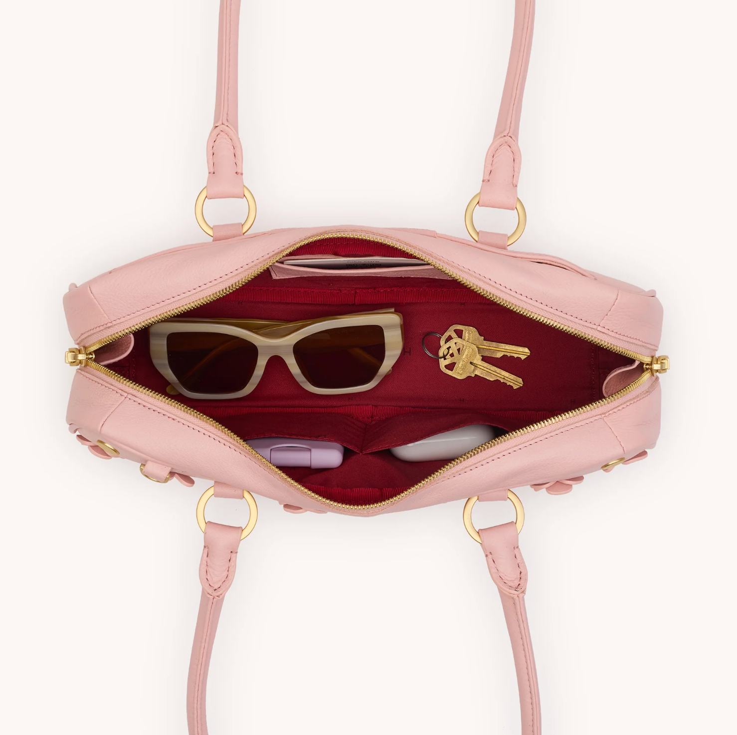 MEREDITH SML FLORAL FLAMINGO