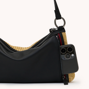 KYLE SML NOIR RAFFIA