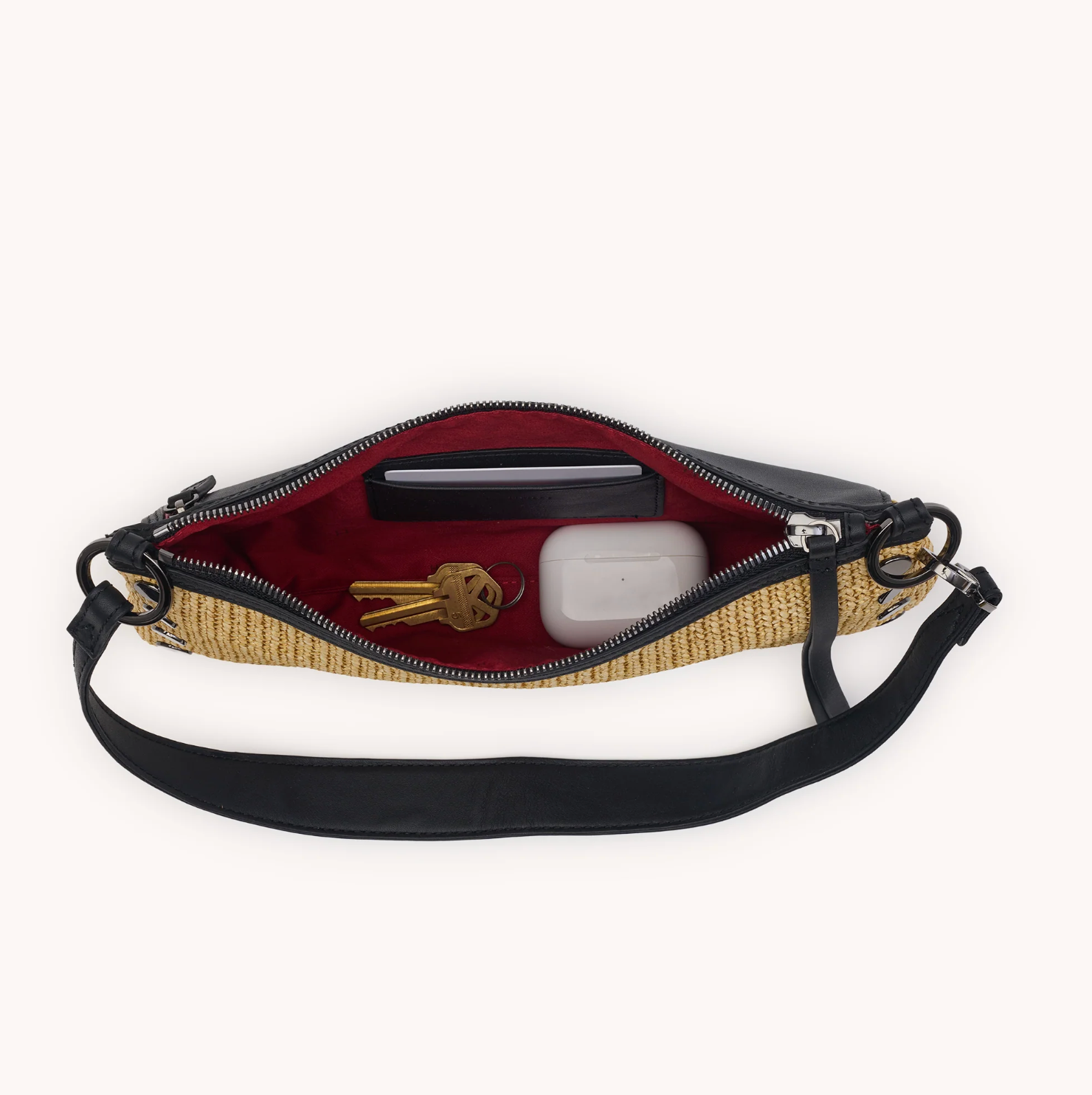 KYLE SML NOIR RAFFIA
