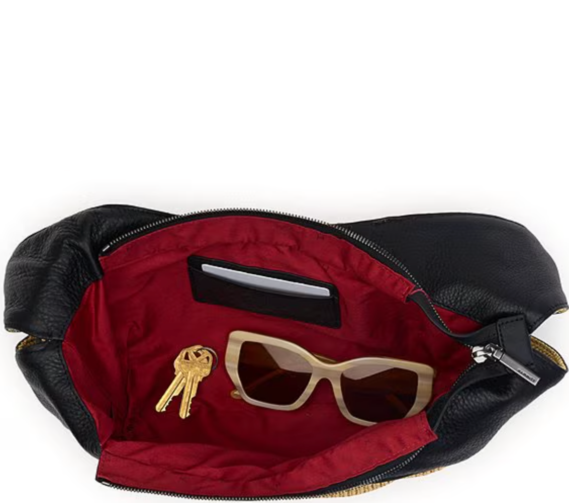 TOM MED NOIR RAFFIA