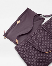 MEDIUM METRO TOTE DELUXE RAISIN