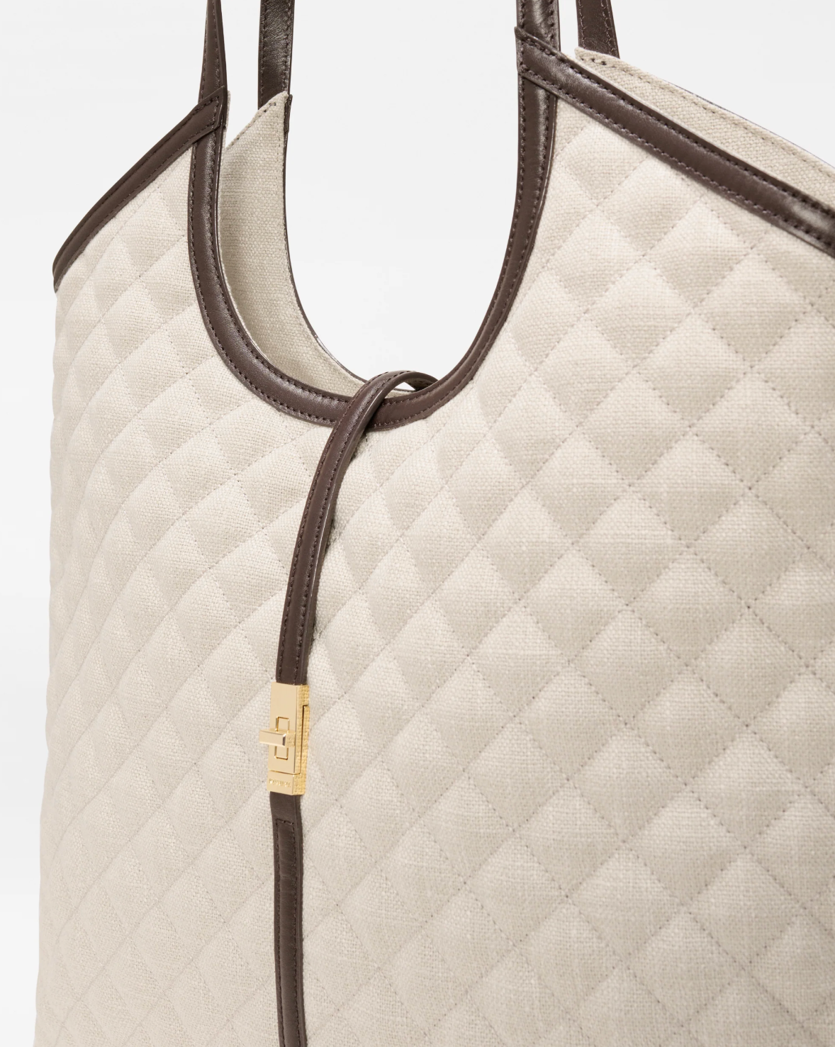 LARGE ASTOR TOTE SANDY LINEN