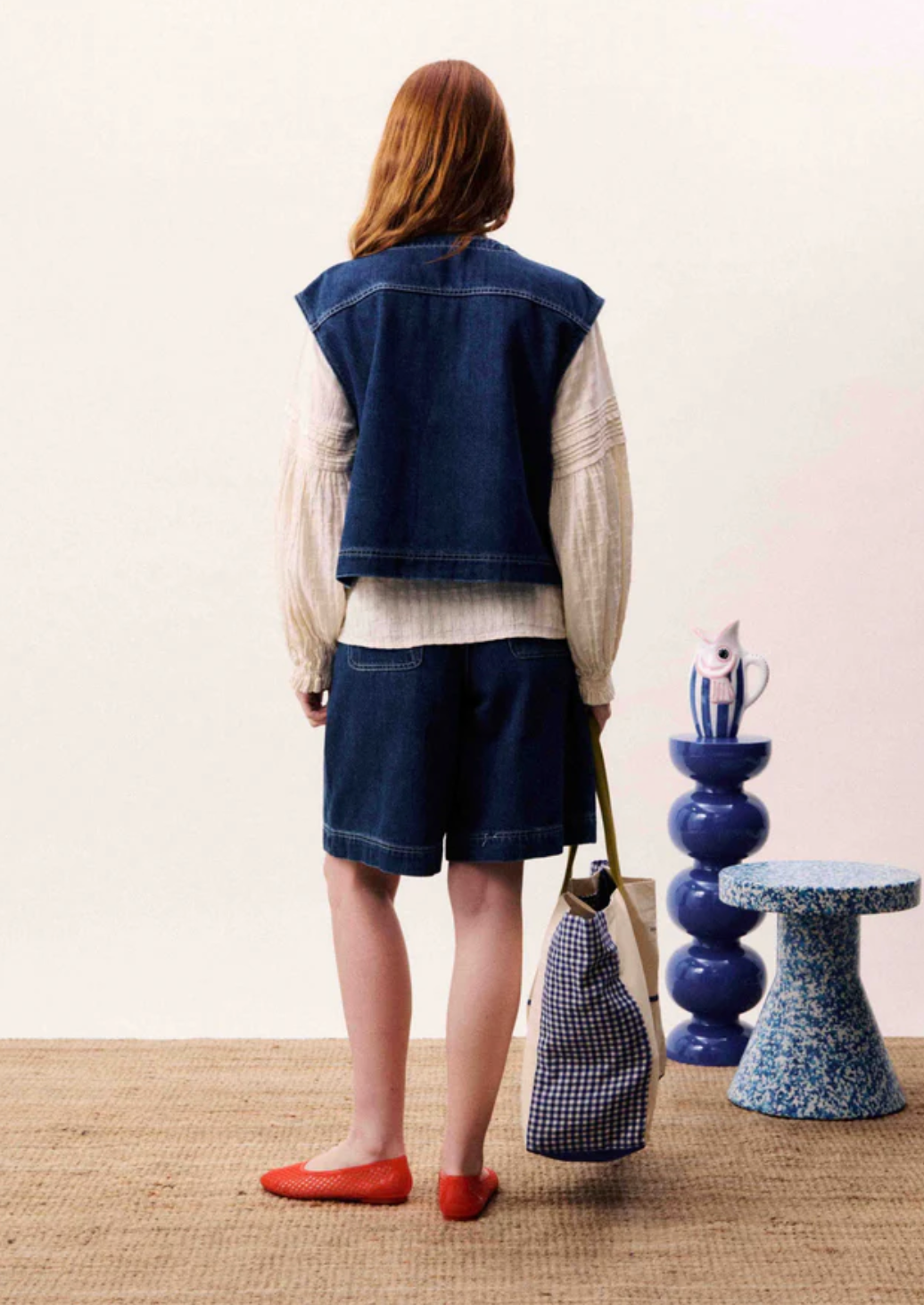 VICTORY VEST DENIM