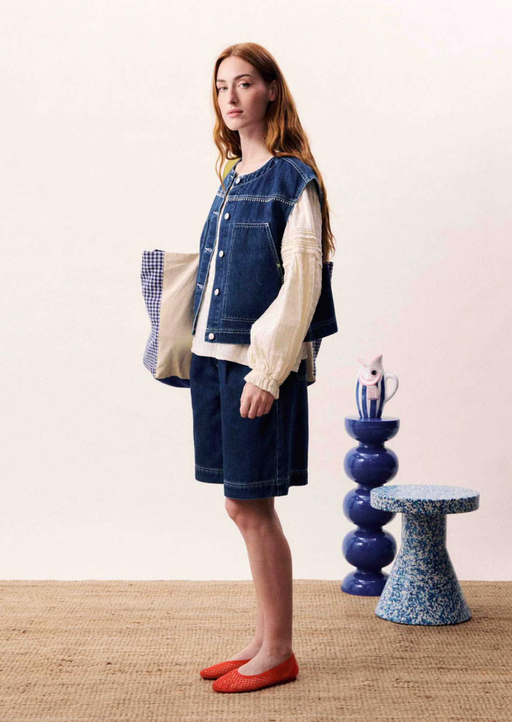 VICTORY VEST DENIM
