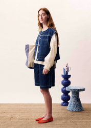 VICTORY VEST DENIM