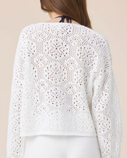 BECKHAM CROCHET WHITE