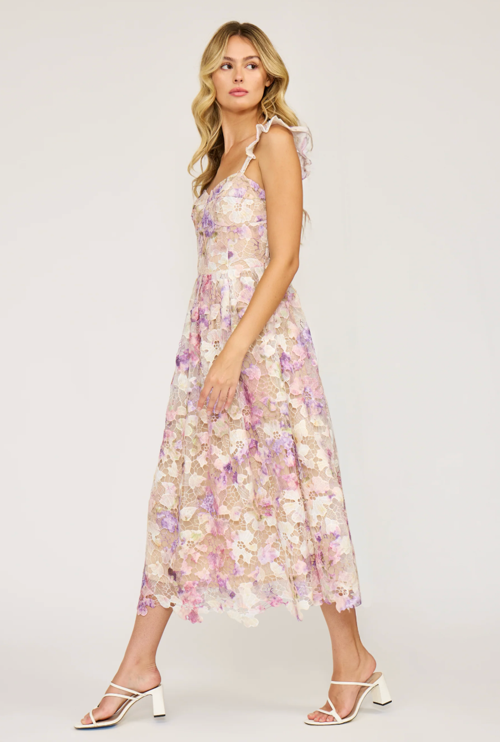 FLORA MIDI FLORAL