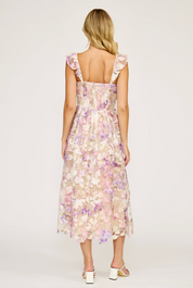 FLORA MIDI FLORAL