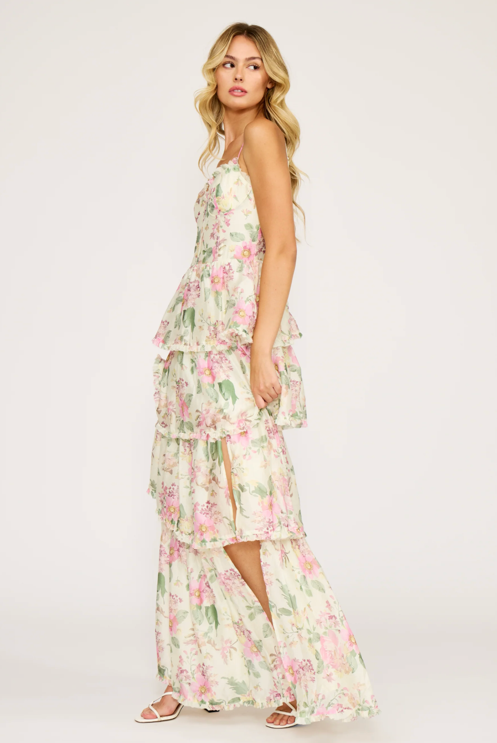 GUINEVERE TIERED FLORAL