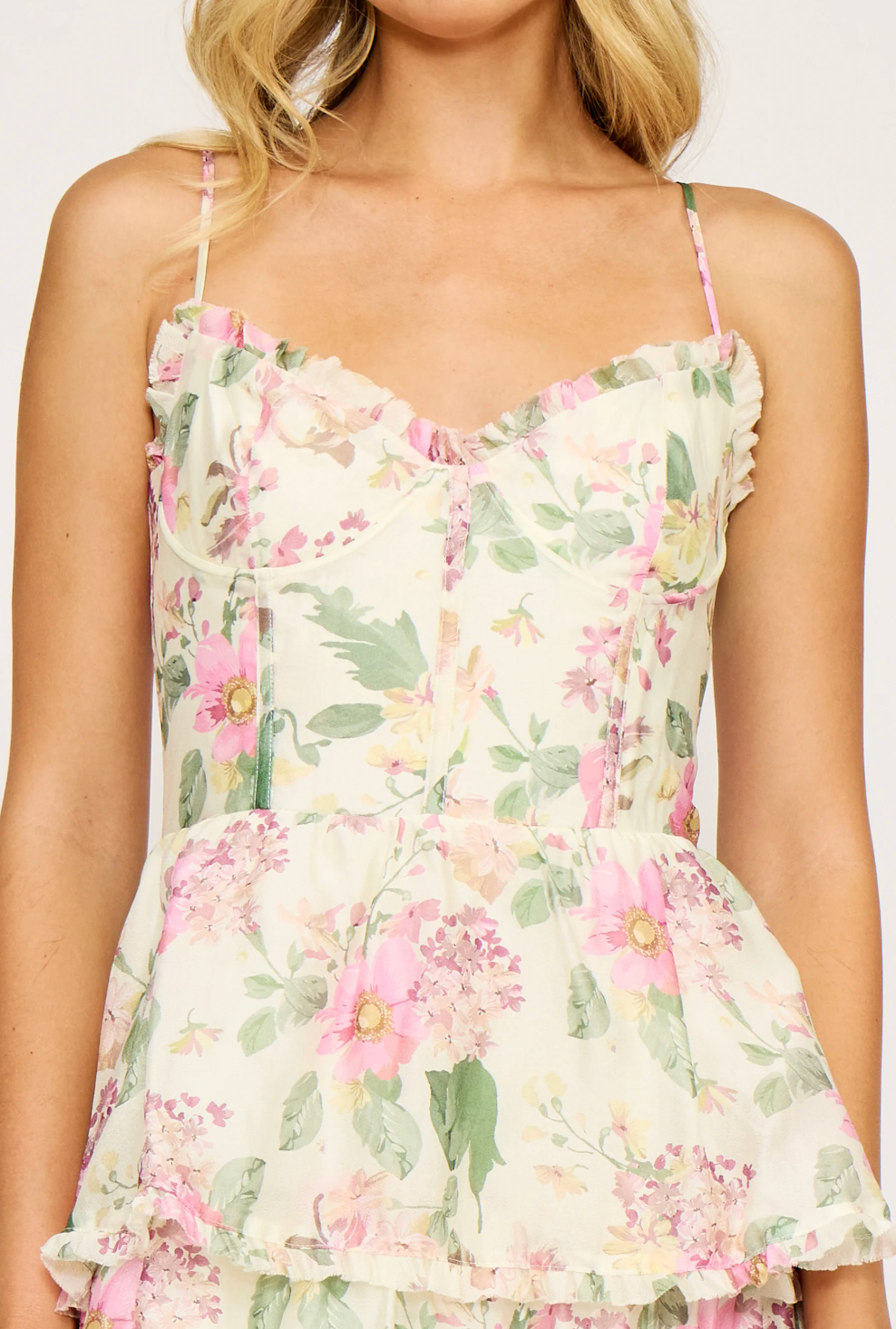 GUINEVERE TIERED FLORAL