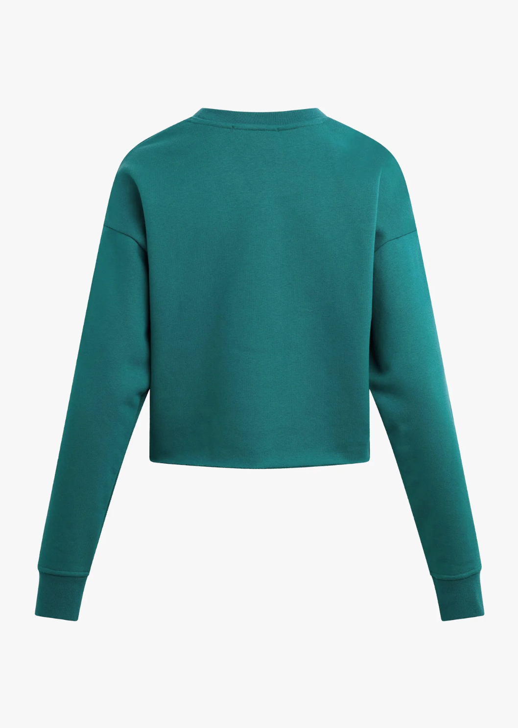 CROPPED COLLEGIATE SWEATSHIRT EMERALD
