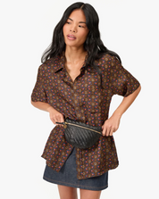PETITE FANNY WOVEN BLACK
