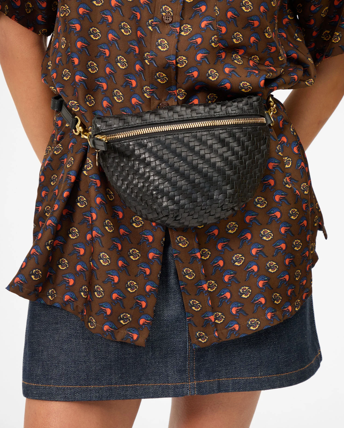 PETITE FANNY WOVEN BLACK